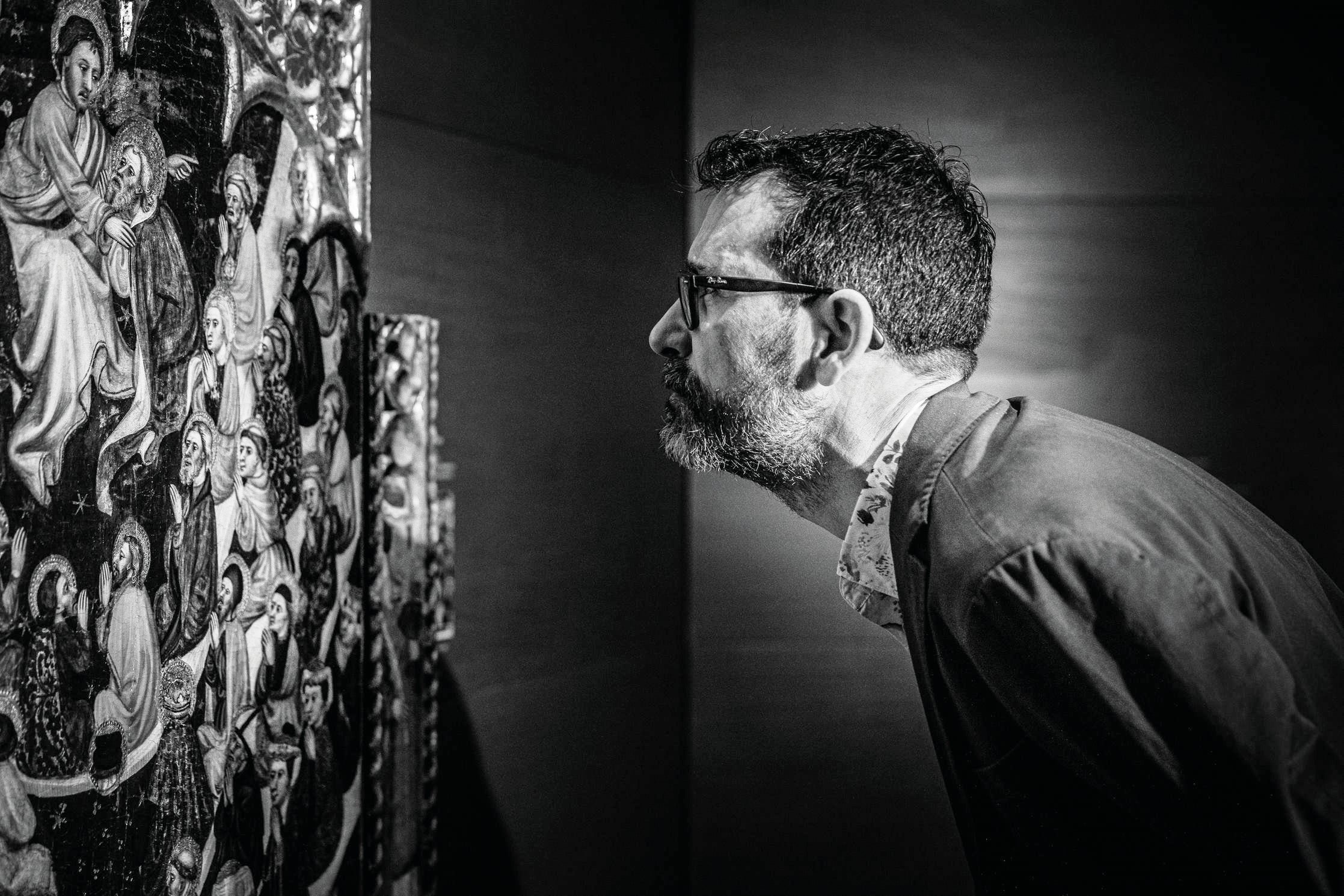 Albert Velasco, en la foto de promoció del llibre/Pòrtic