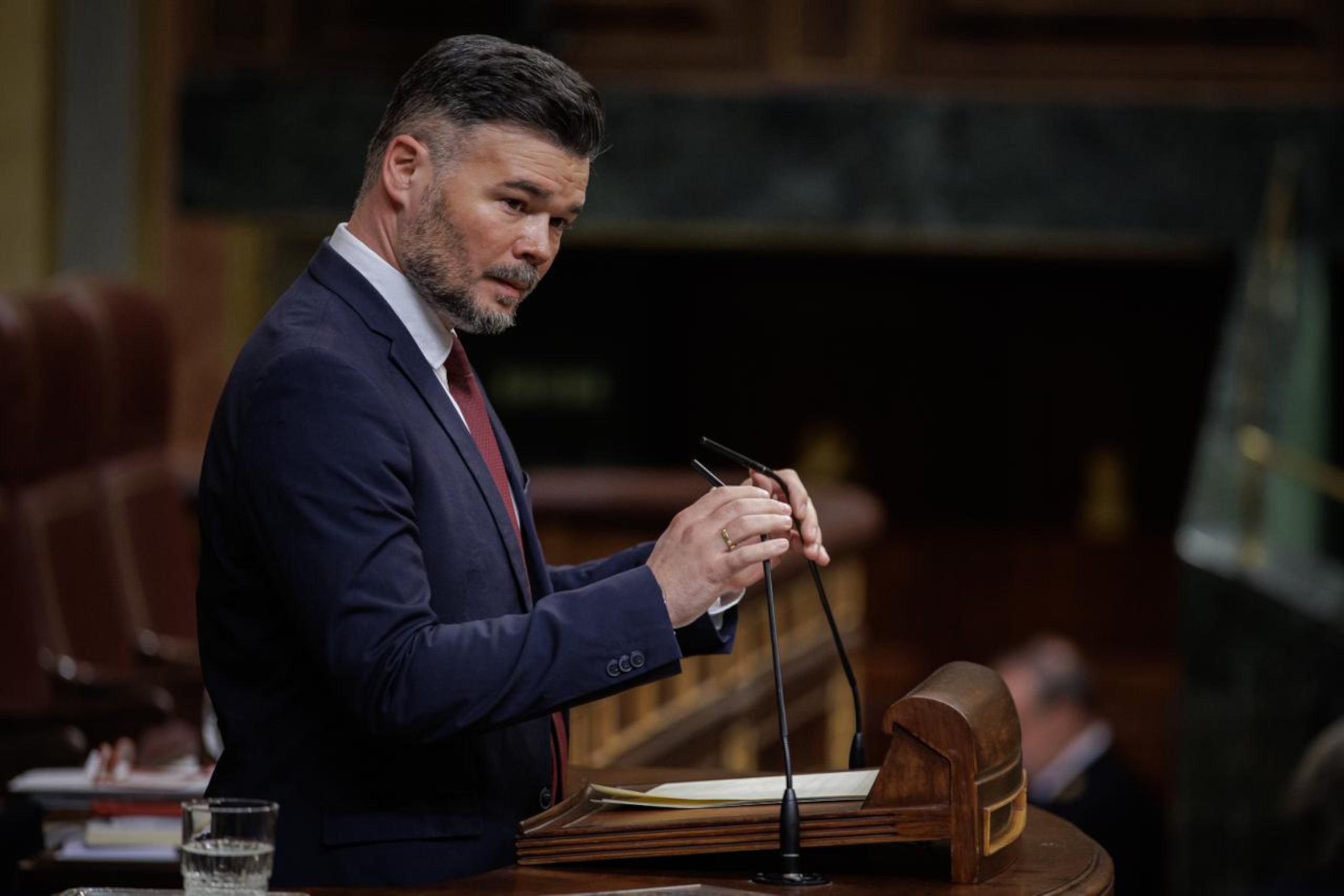 El portavoz de ERC en el Congreso, Gabriel Rufián. | Congreso de los Diputados 