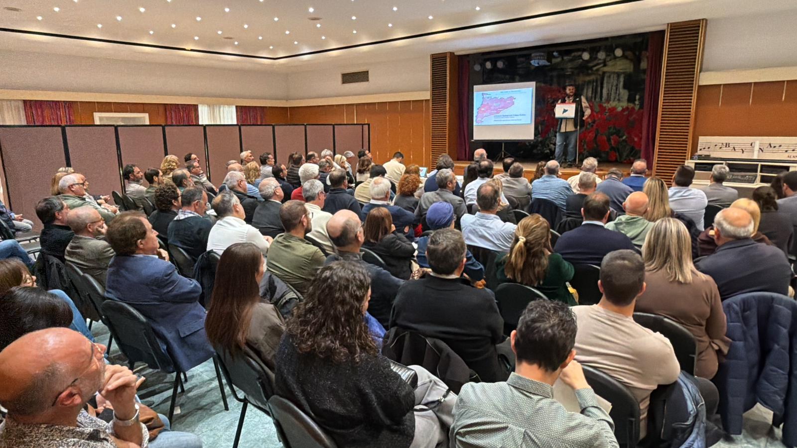 Una imatge del conclave de La Panadella en la trobada d'aquest dilluns