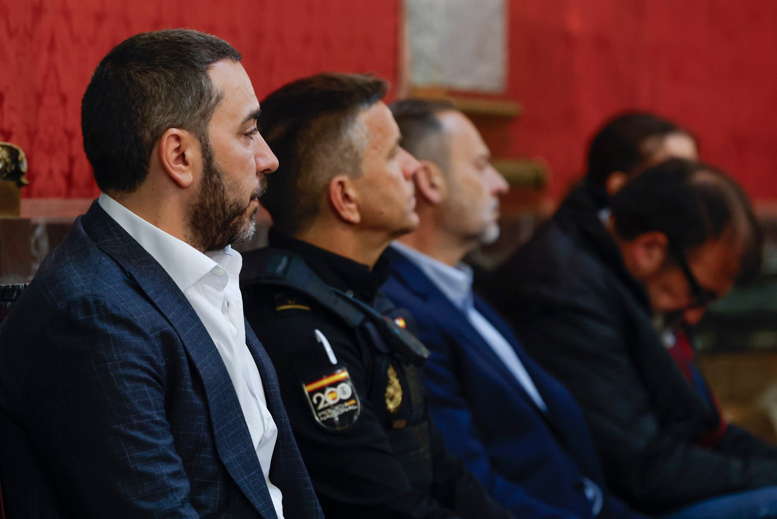 Víctor de Aldama a la banqueta dels acusats EFE/J.J. Guillén POOL