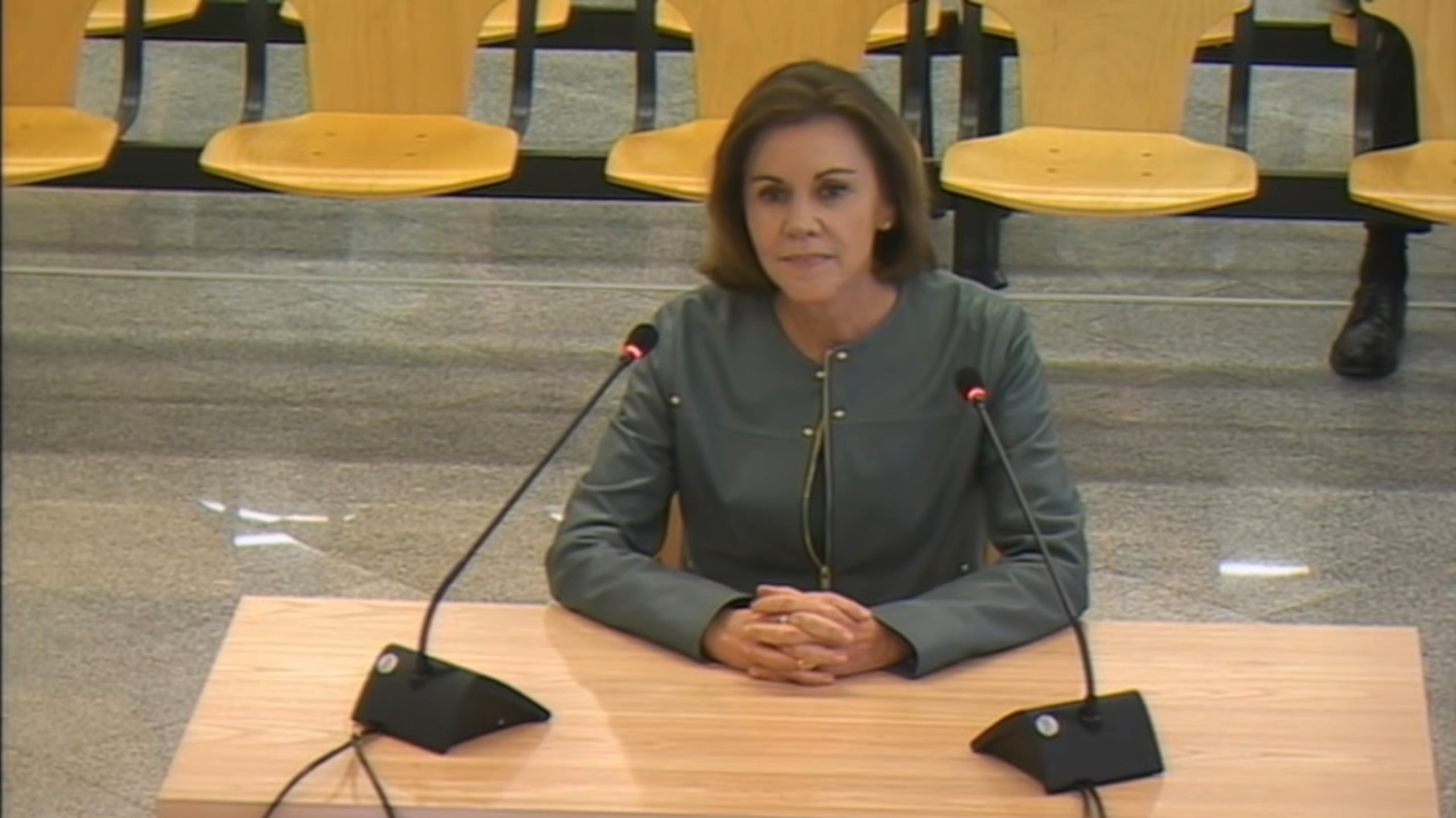 Cospedal, en la seva testifical