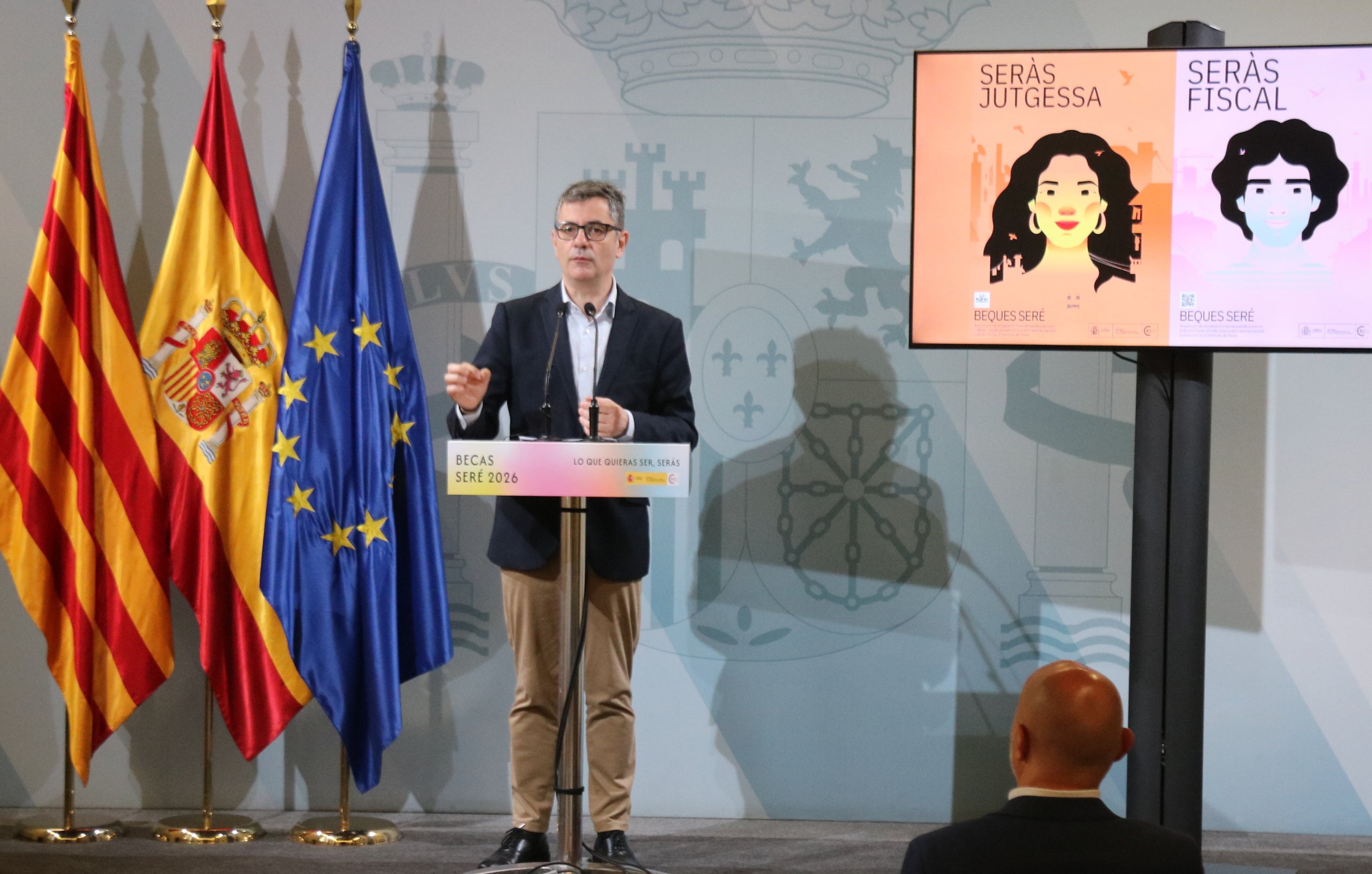 El ministre espanyol de Justícia, Félix Bolaños / ACN