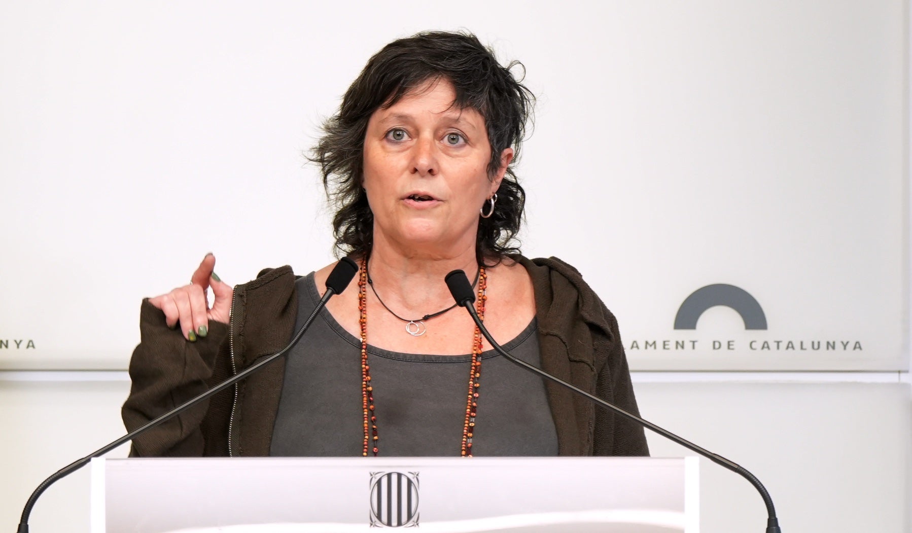 Pilar Castillejo, diputada d'Eduació de la CUP al Parlament/ACN