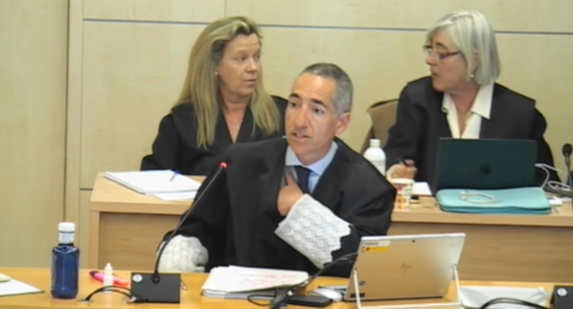 César Rivas, el fiscal de la Kitchen, en la seva intervenció d'avui