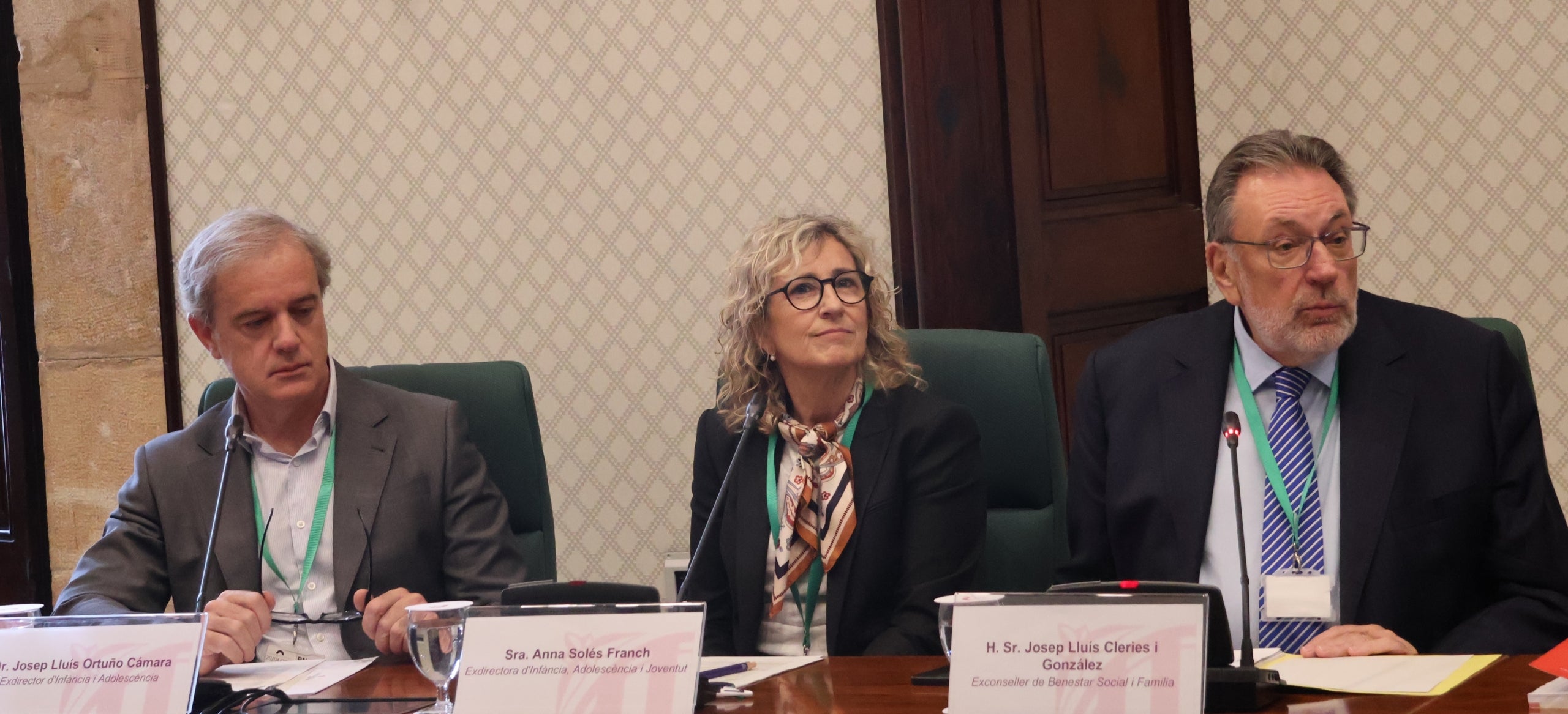 Josep Lluís Cleries, al Parlament/QS