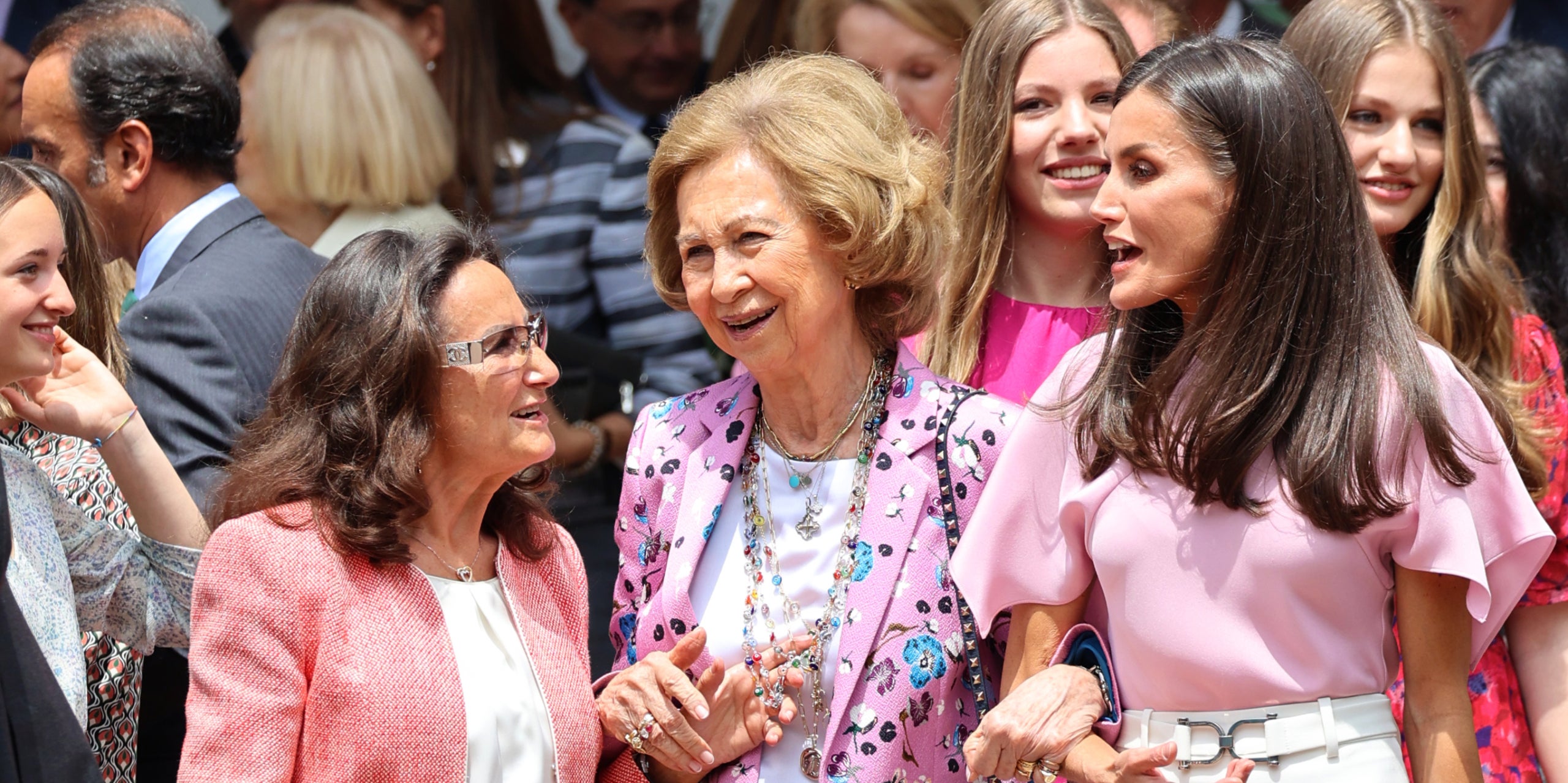 Com van acollir els Borbons a la mare de Letícia_ Males cares - Europa Press