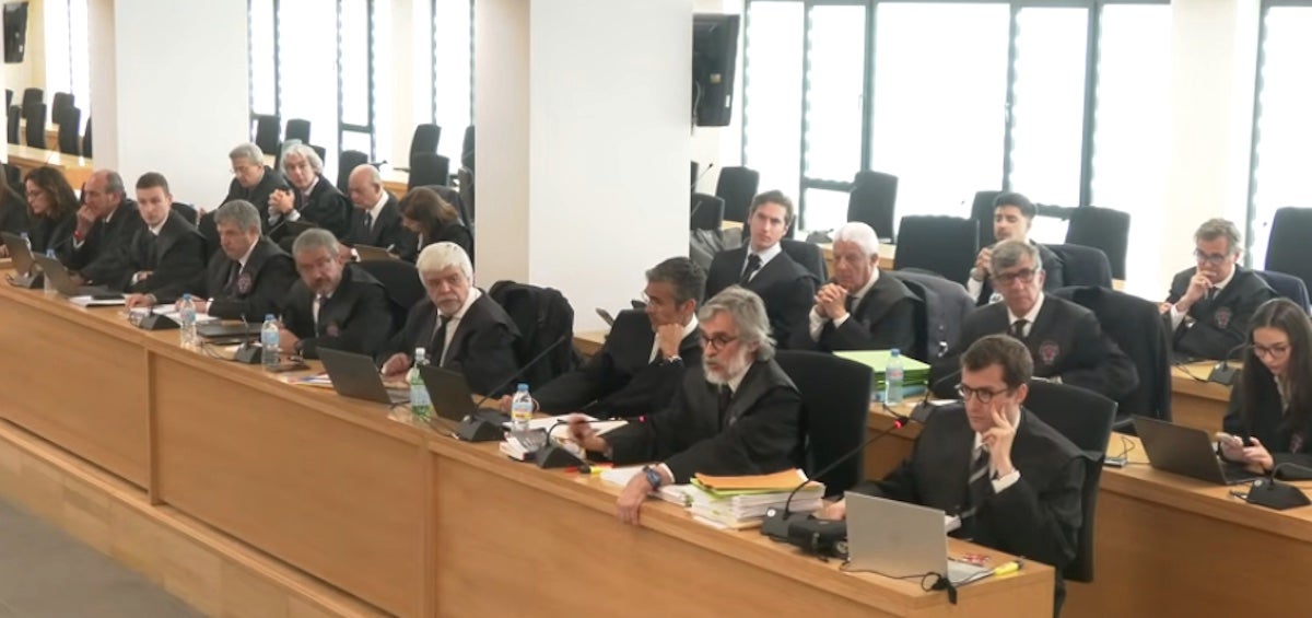 Les defenses del cas Pujol, en un moment de la vista