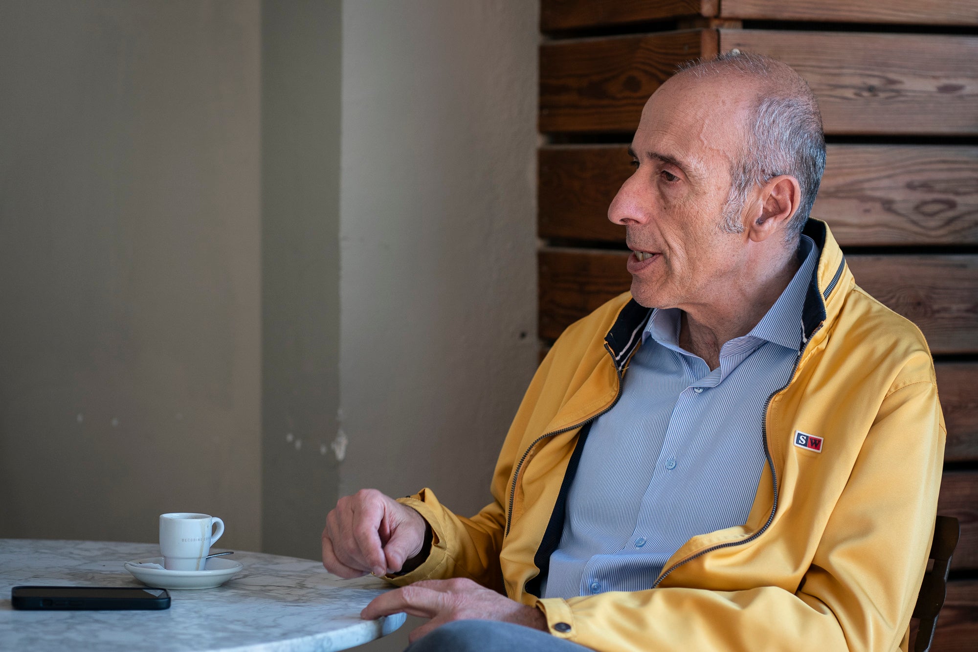 Francesc Robelló, un dels impulsors de la plataforma per destapar les morts ocultes de la mili. Barcelona 21.04.2026 | Mireia Comas