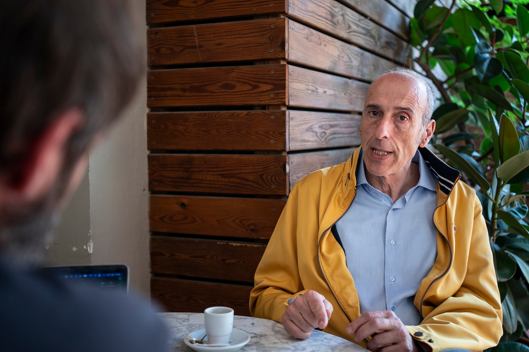 Francesc Robelló, un dels impulsors de la plataforma per destapar les morts ocultes de la mili. Barcelona 21.04.2026 | Mireia Comas