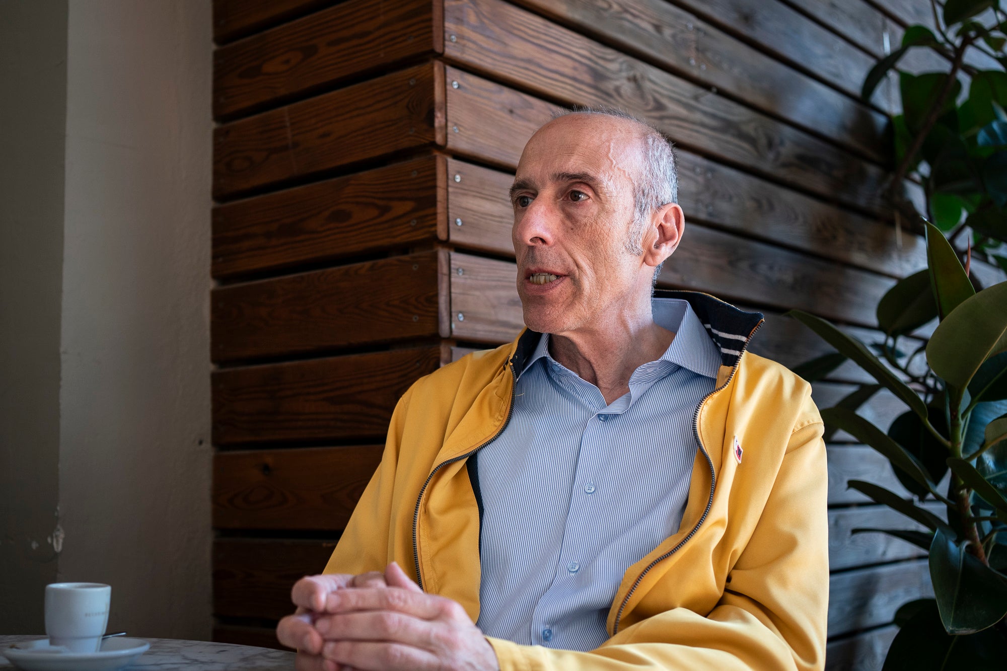 Francesc Robelló, un dels impulsors de la plataforma per destapar les morts ocultes de la mili. Barcelona 21.04.2026 | Mireia Comas