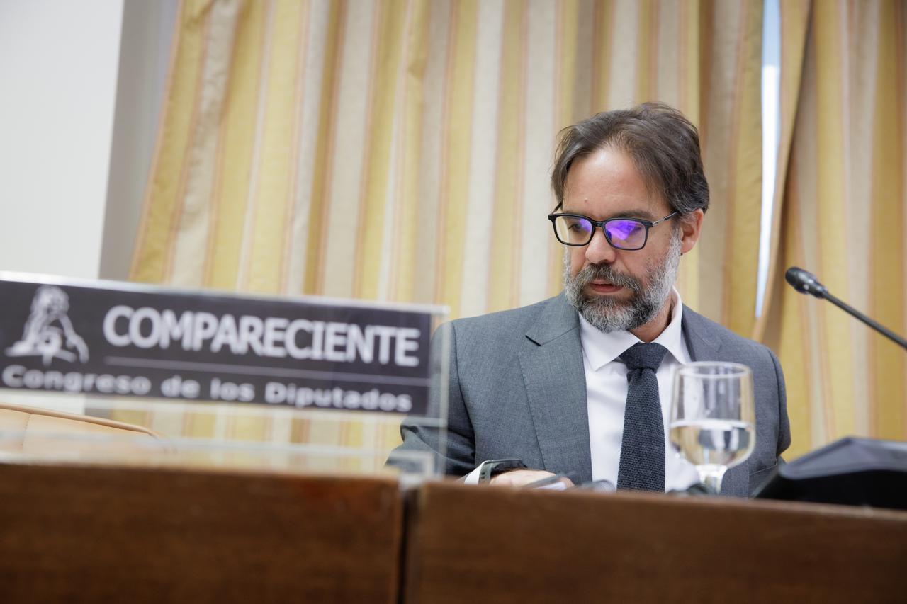 El president de Renfe, Álvaro Fernández, al Congrés dels Diputats / ACN