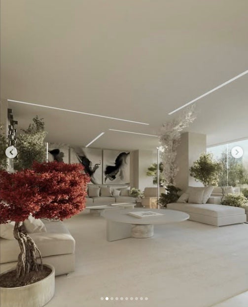 El menjador que li ha agradat a Rosalía - Instagram