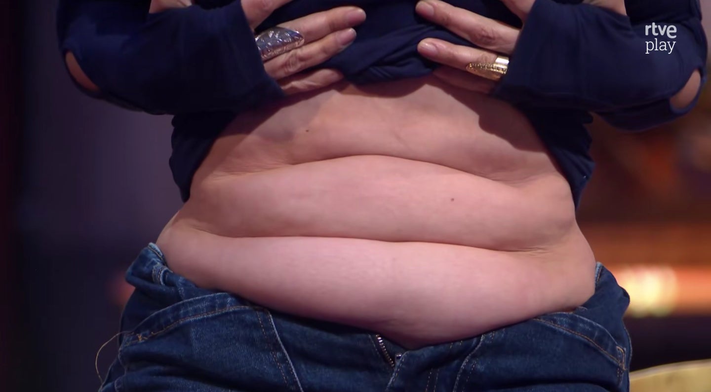 Els tres somriures de la panxa d'Ana Morgade - TVE