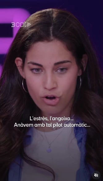 Estrés, angustia... el peor momento de Mariona Escoda - TV3