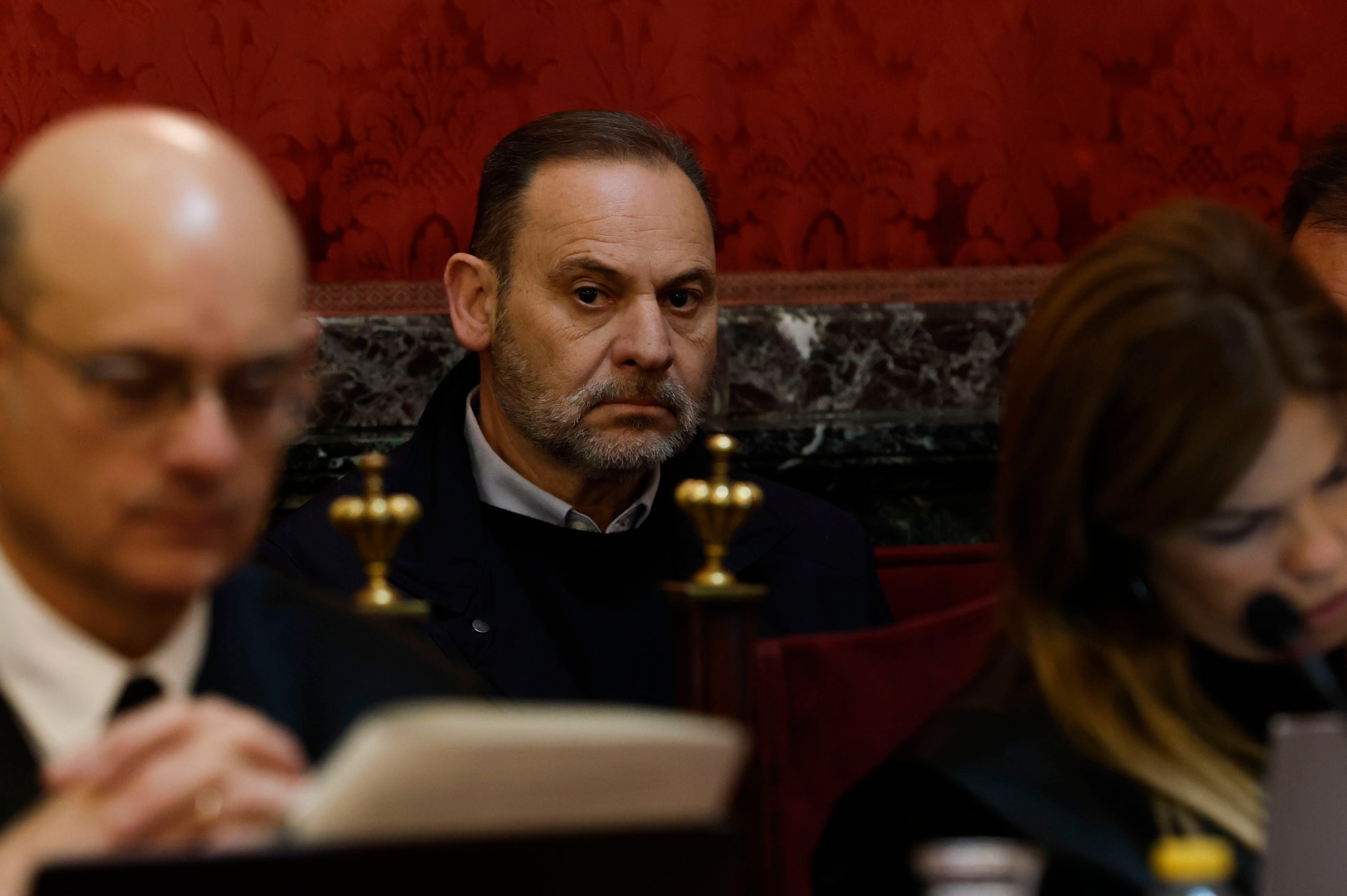 El exministro José Luis Ábalos en el juicio del Supremo/EFE Pool