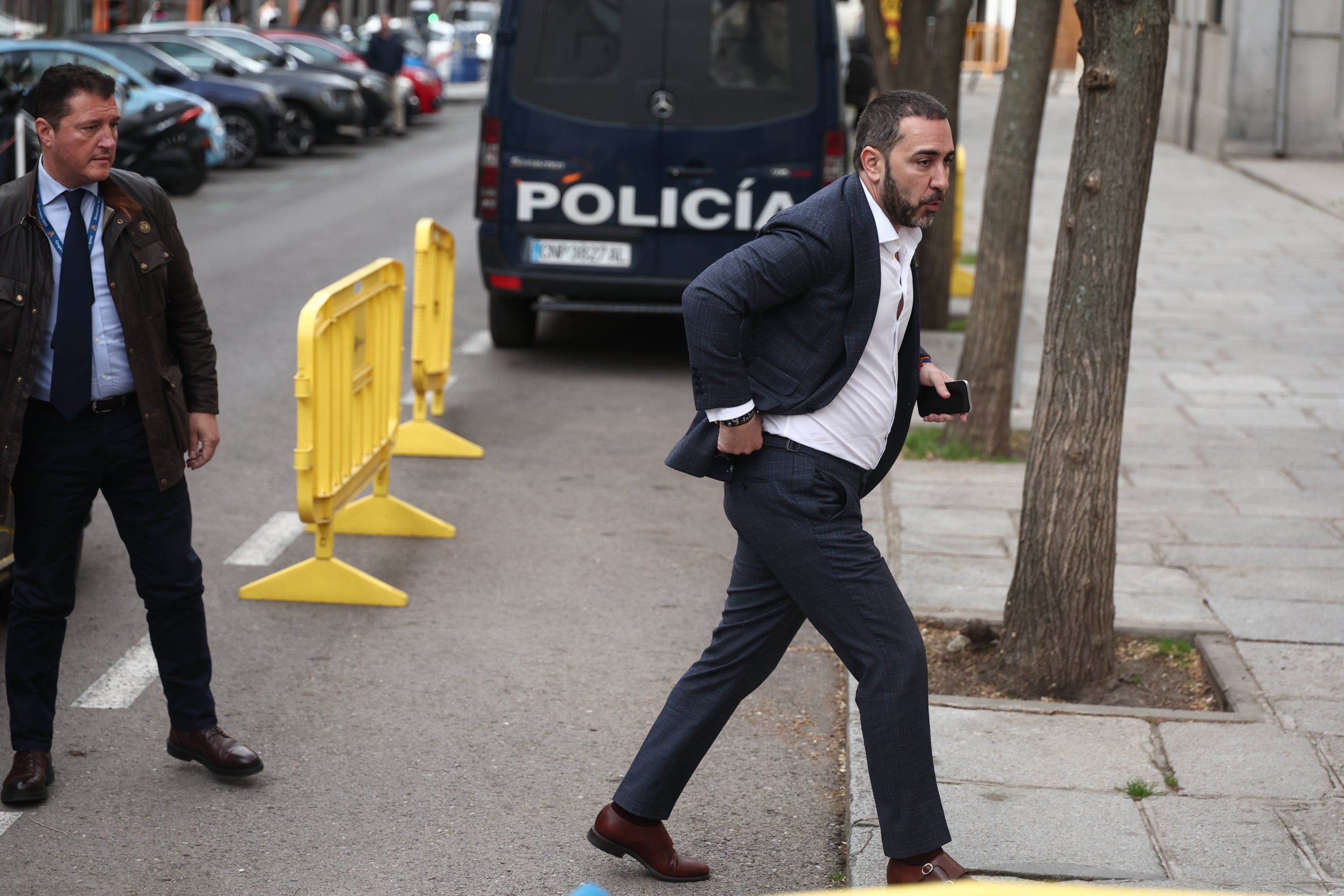 Víctor de Aldama, a la seva arribada al Suprem/Eduardo Parra/EP