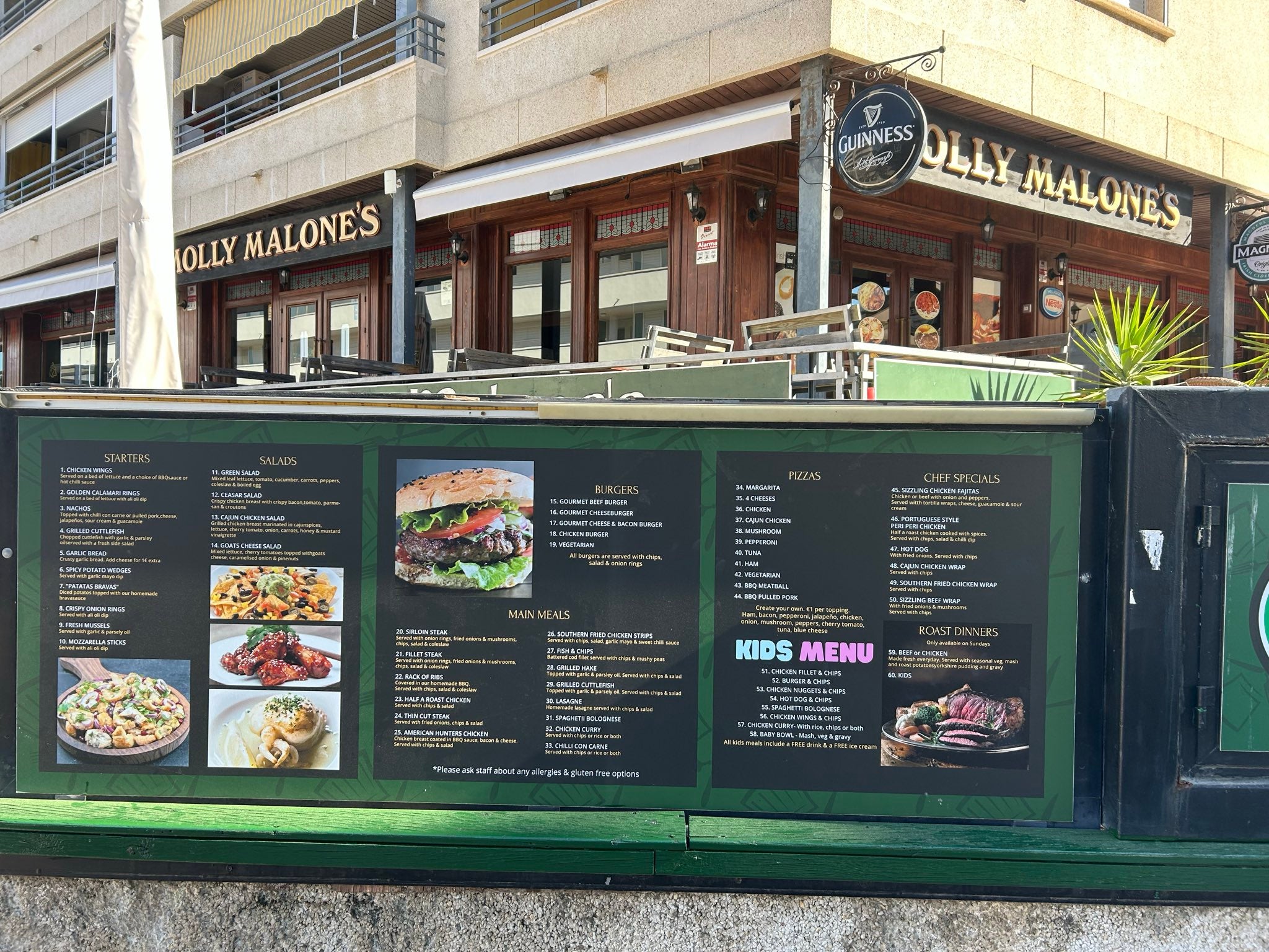 El restaurant Molly Malone's de Cambrils / Cedida