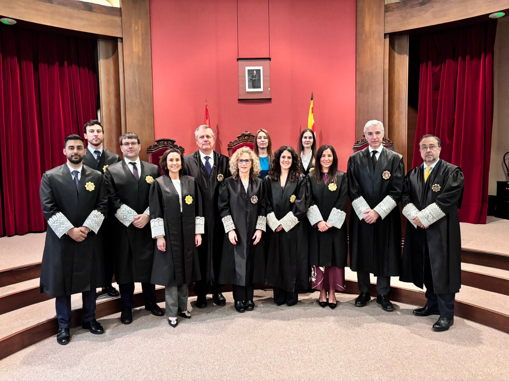 Els nous magistrats a Catalunya amb Mercè Caso/TSJC