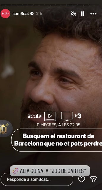 Joc de cartes busca el restaurant de Barcelona que no et pots perdre - Instagram