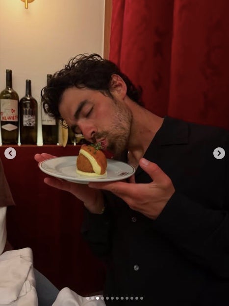 Joe Jonas, enamorat de la gastronomia catalana - Instagram