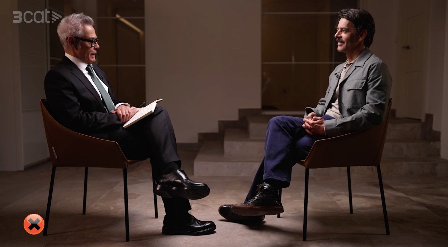 Jordi González i Eduardo Noruega han mantingut una conversa interessant i en català - TV3