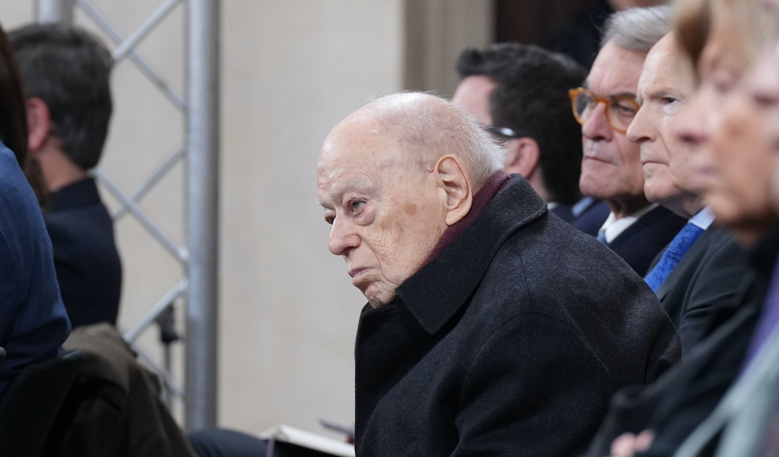 Jordi Pujol, en una imatge, al premi internacional Catalunya/David Zorrakino