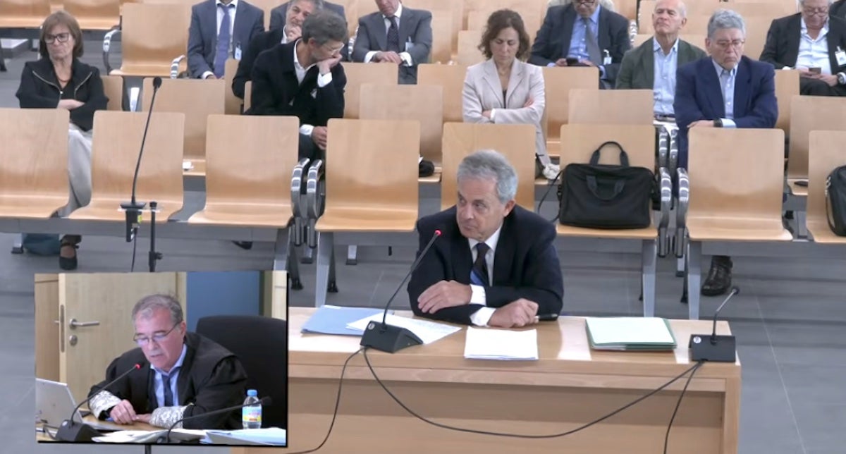 Jordi Pujol, en la seva declaració al fiscal aquest matí