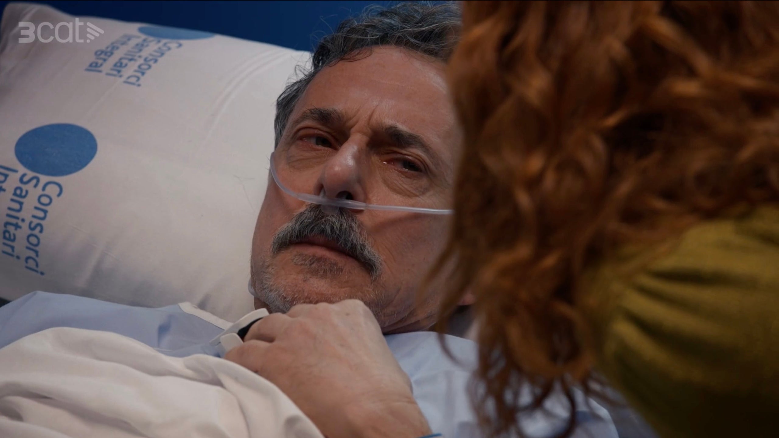 El Josep en el moment de dir-li a l'Eva que no la vol tornar a veure mai més, en un dels capítols d'aquesta setmana de 'Com si fos ahir' / 3Cat