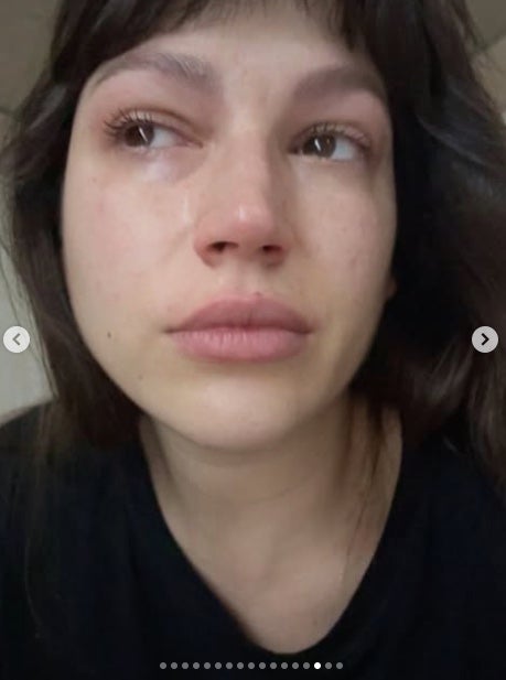 La realitat del postpart, evident en el post de l'actriu - Instagram