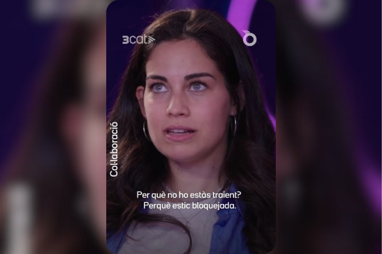 Mariona Escoda recuerda su peor bloqueo - TV3