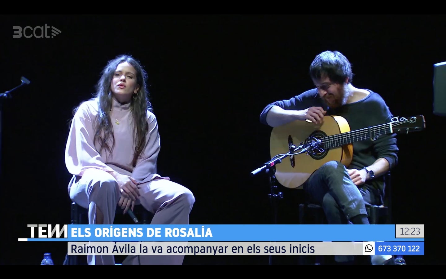 ¿Qué dice el profesor de Rosalía en esta entrevista en TV3_