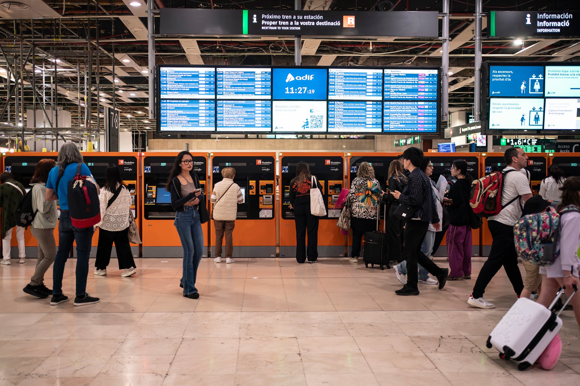 El servei de Rodalies de Catalunya deixa de ser gratuït. Barcelona 07.05.2026 | Mireia Comas