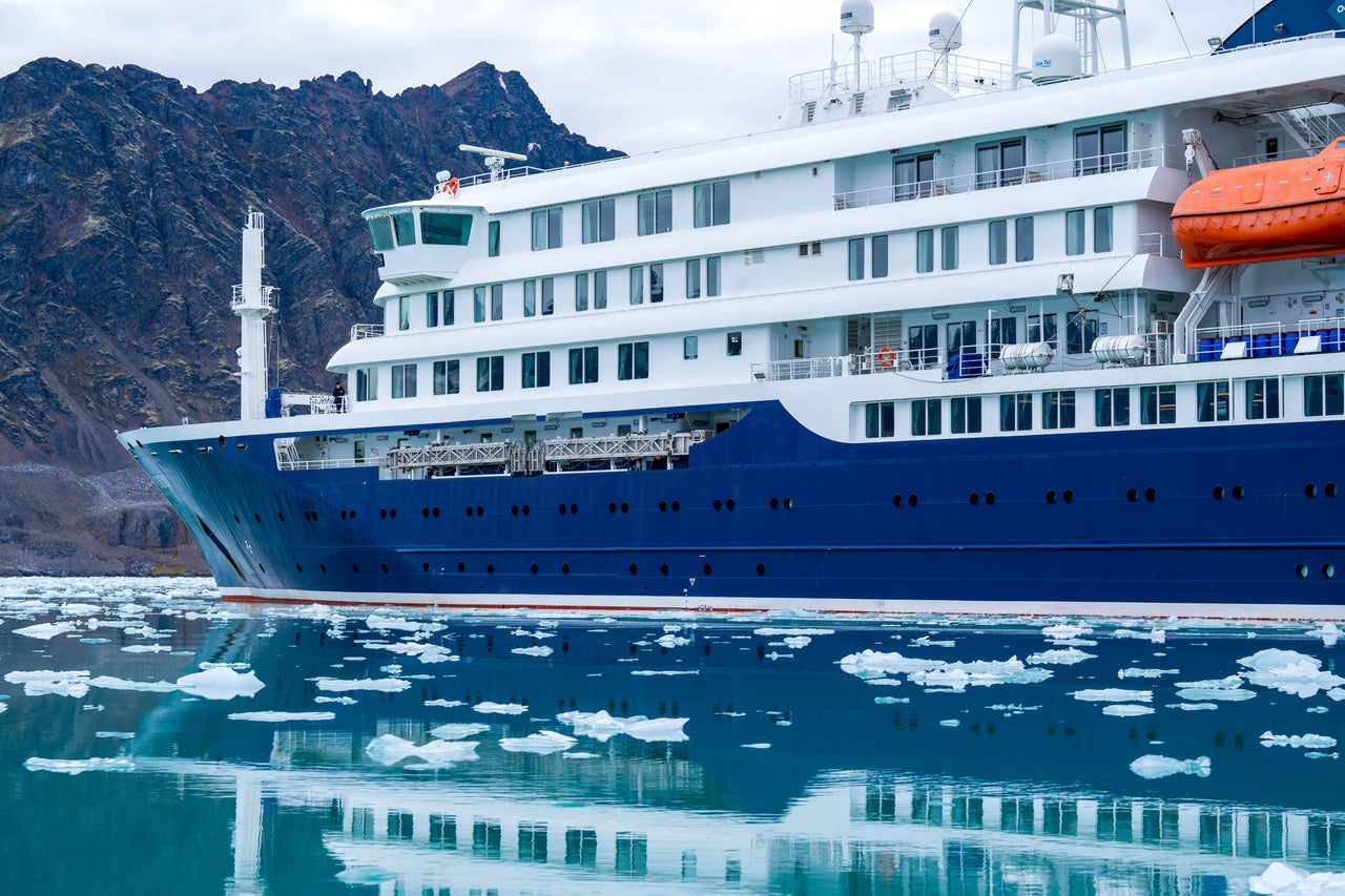 El creuer MV Hondius, en una imatge d'arxiu / Oceanwide Expeditions