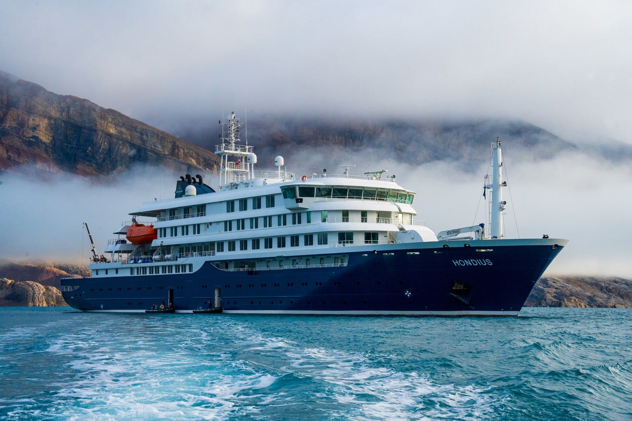 El vaixell Hondius, on s'han detectat diversos casos d'hantavirus / Oceanwide Expeditions