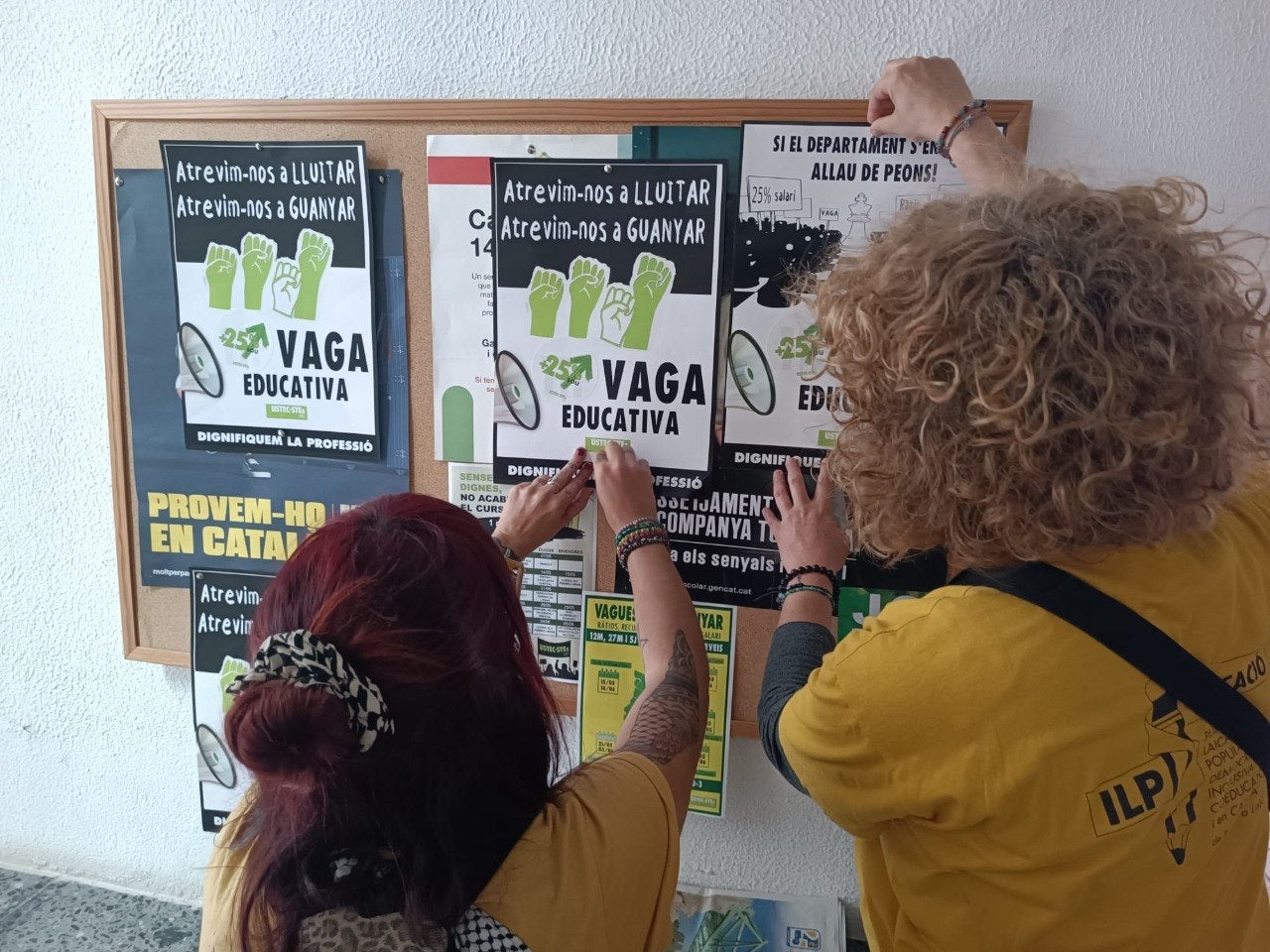 Els docents han començat el mes de protestes amb accions reivindicatives arreu del país | USTEC 