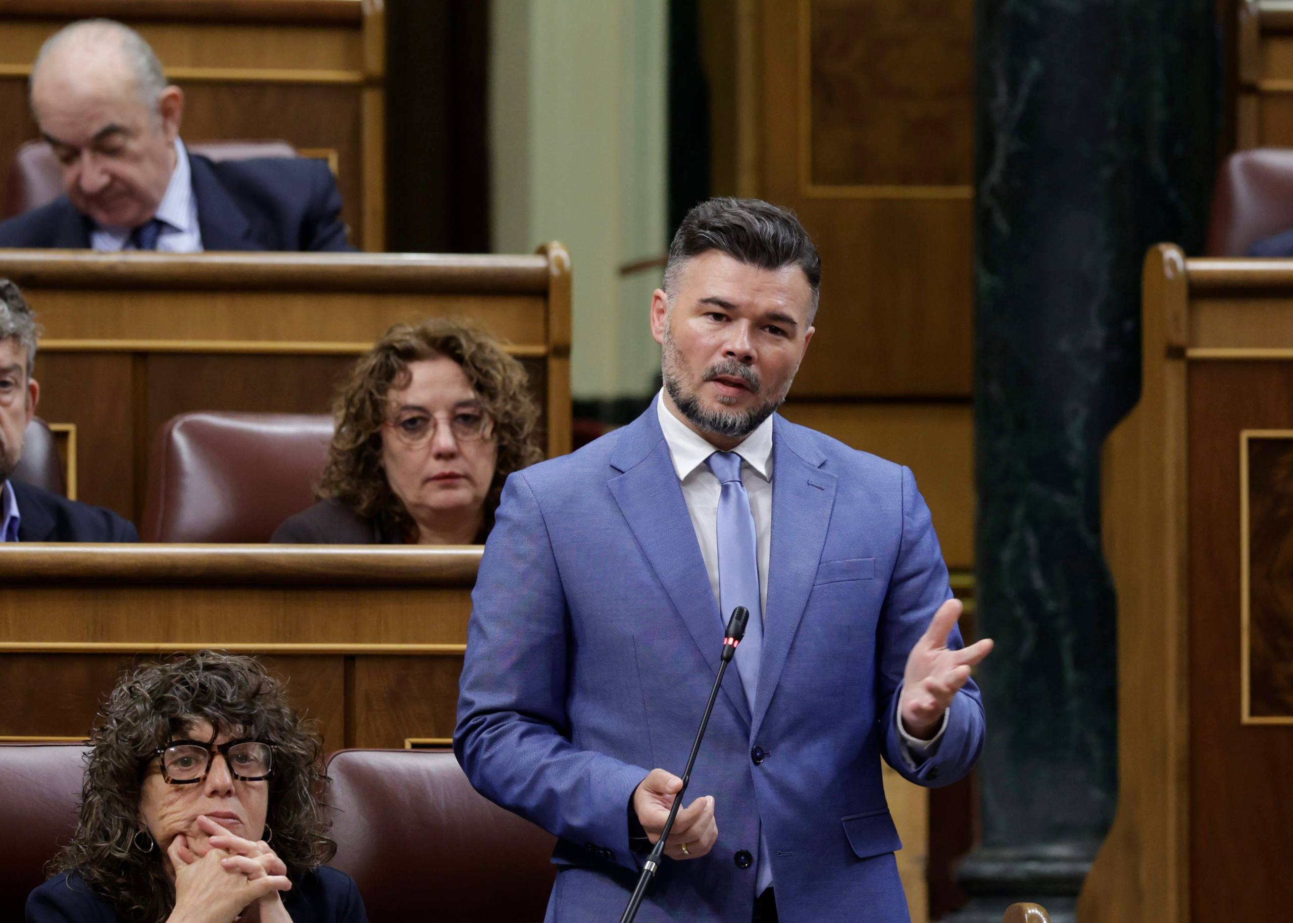 El portaveu d'ERC al Congrés, Gabriel Rufián. | Congrés dels Diputats
