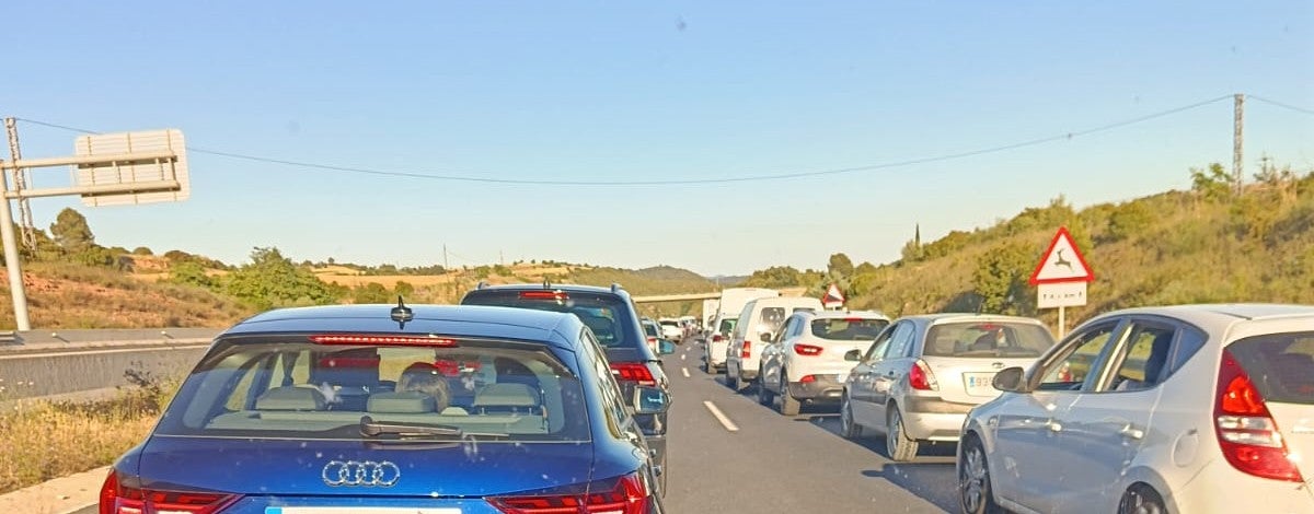 Cues per l'accident de Jorbàd, diumenge a la tarda / Jordi Subirana 