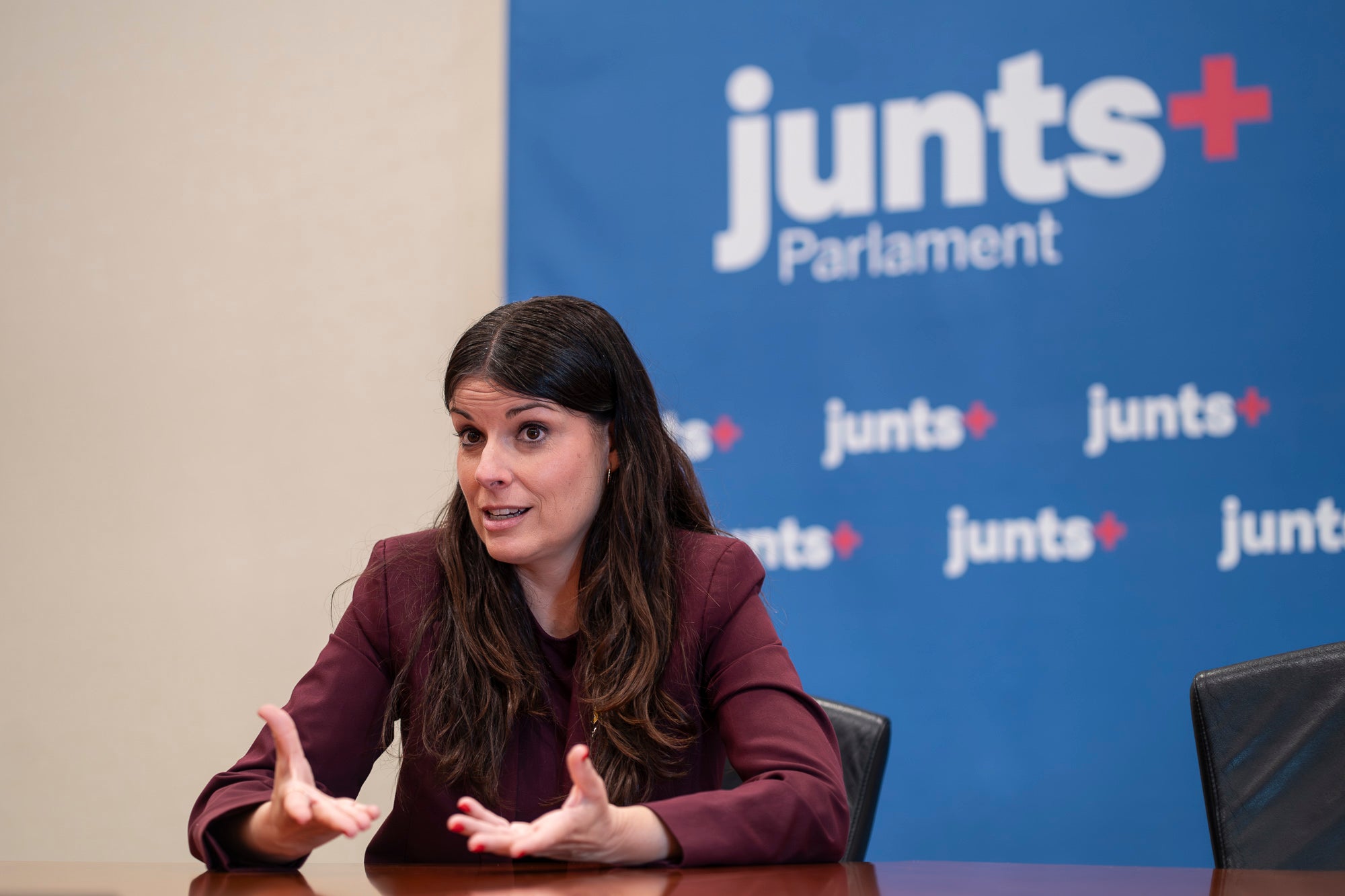 M&ograve;nica Sales, portaveu de Junts per Catalunya al Parlament de Catalunya. 14.05.2026 | Mireia Comas