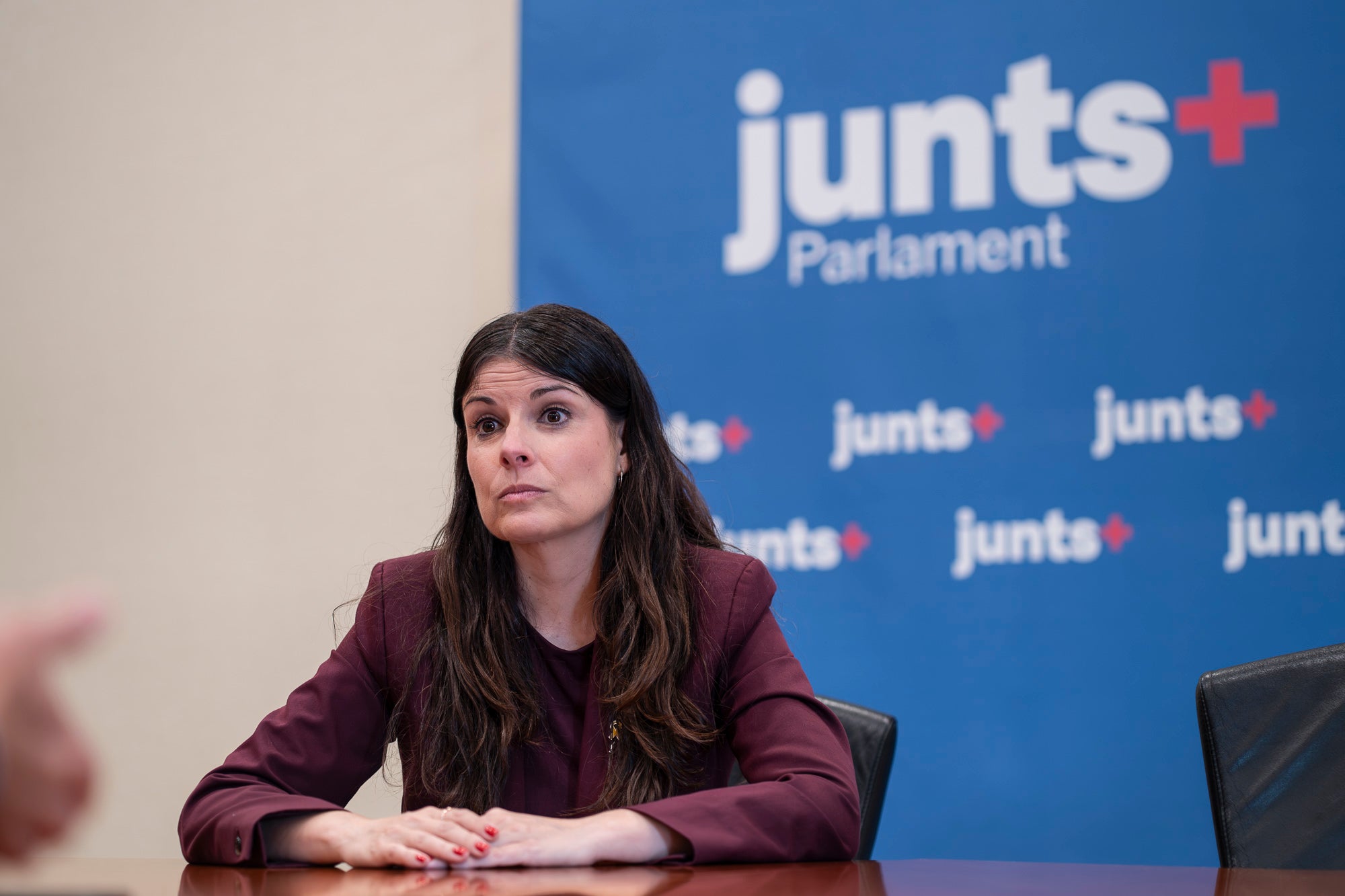 Mònica Sales, portavoz de Junts per Catalunya en el Parlamento de Cataluña. 14.05.2026 | Mireia Comas