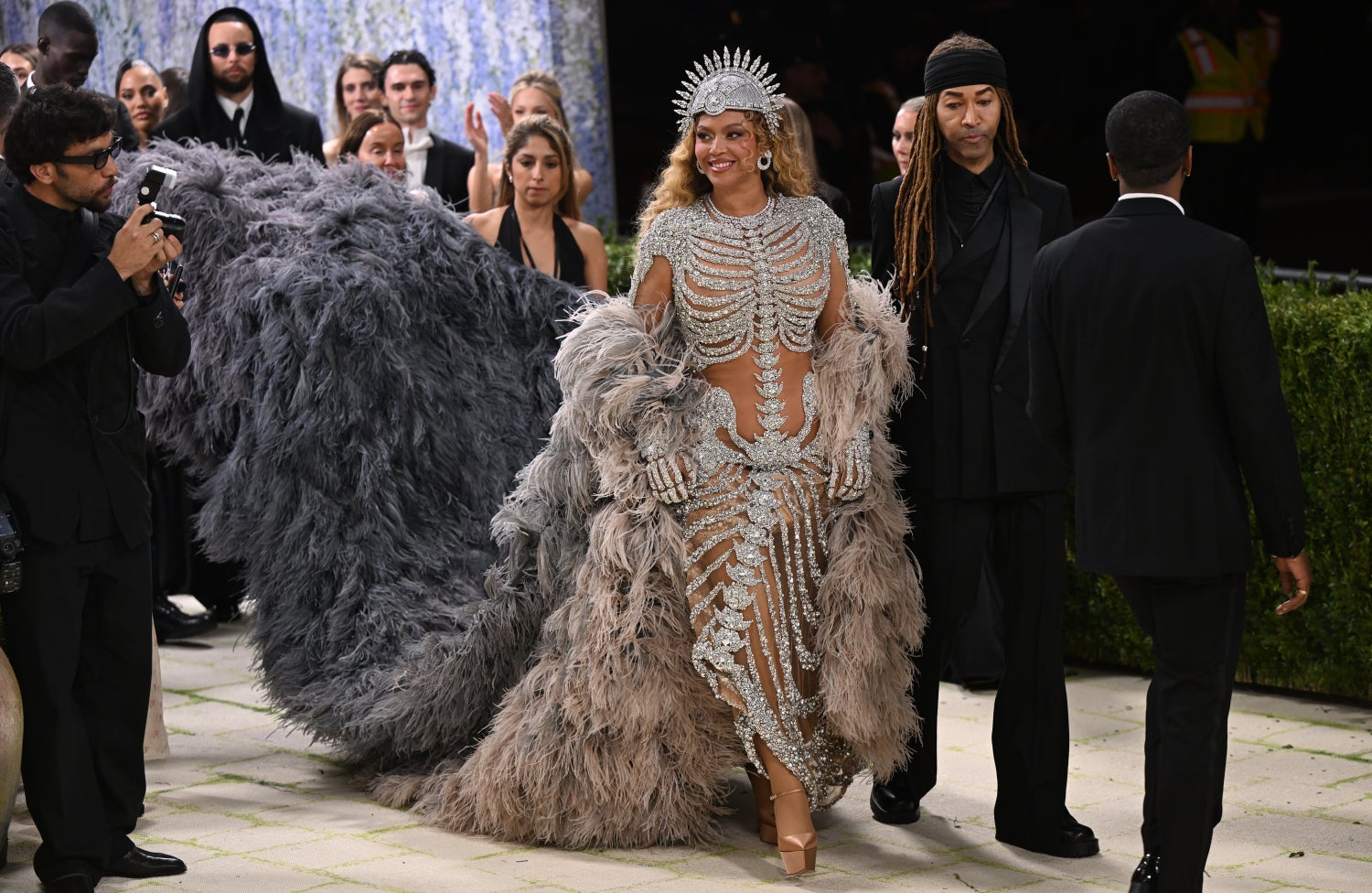 El vestit de Beyoncé ha estat dels més espectaculars de la MET Gala - Europa Press