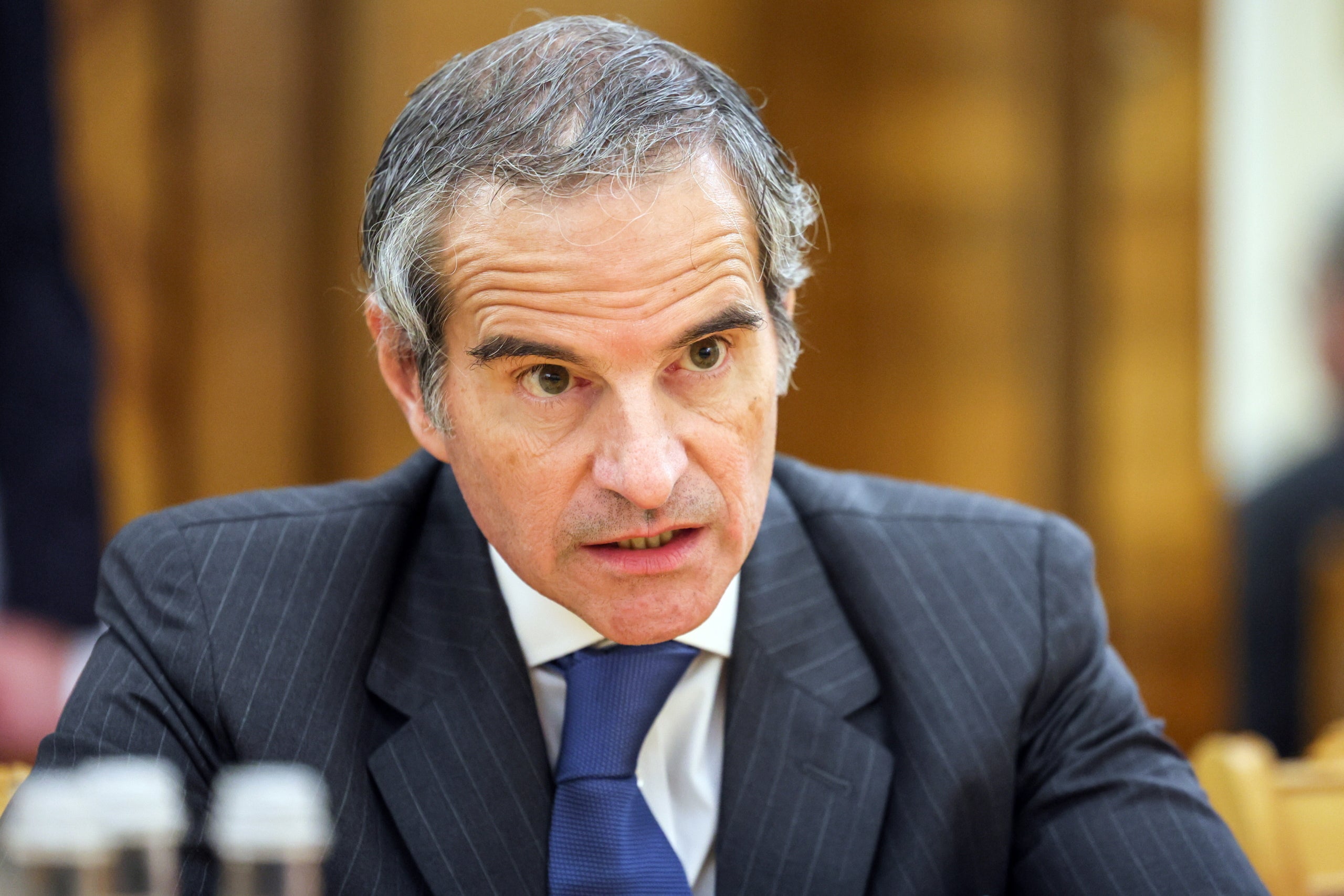 Rafael Grossi, director general de la Agencia Internacional de Energía Atómica (OIEA). Europa Press / Contacto / Sergei Savostyanov