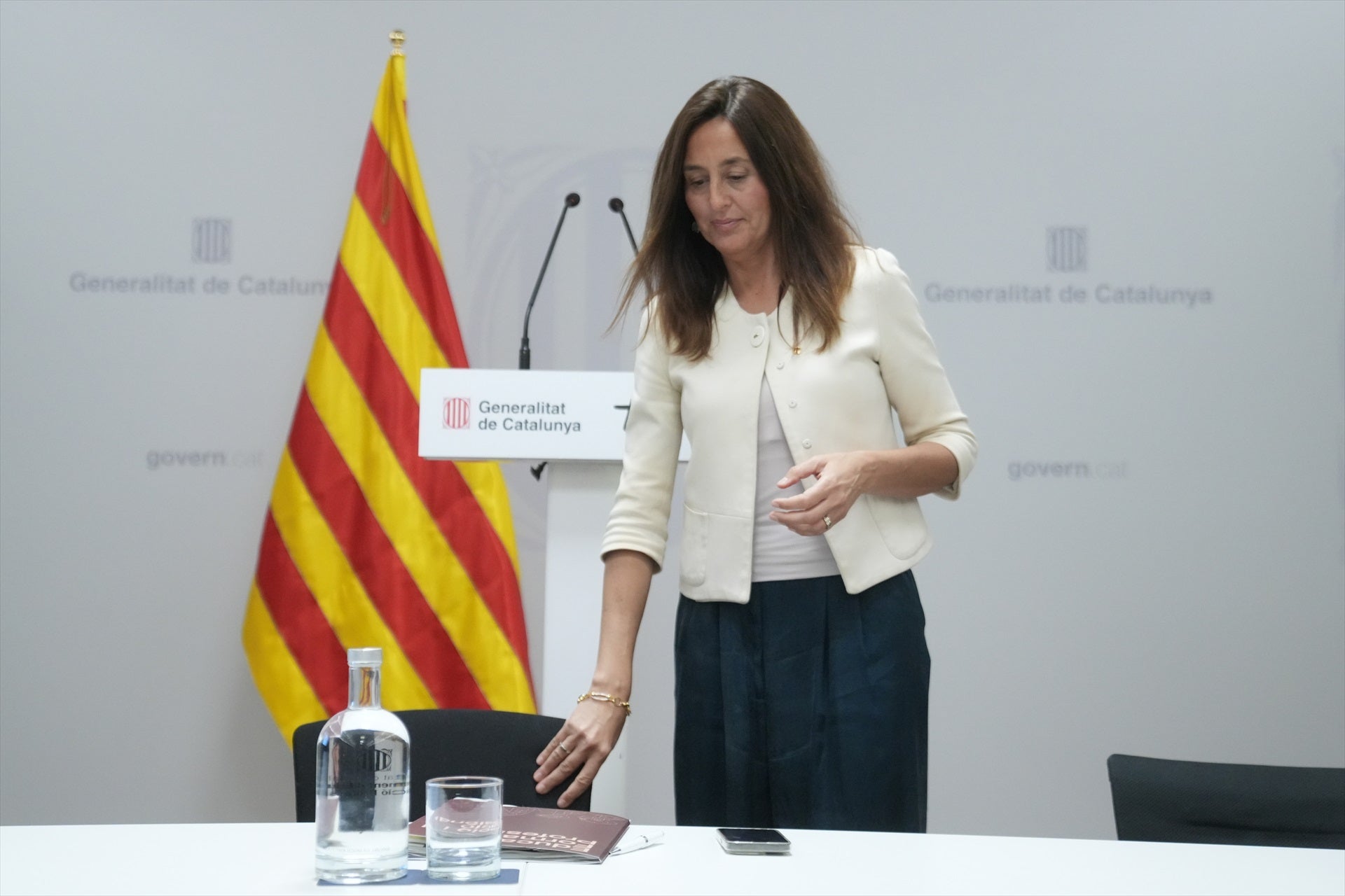 La consellera d'Educació, Esther Niubó | David Zorrakino / Europa Press