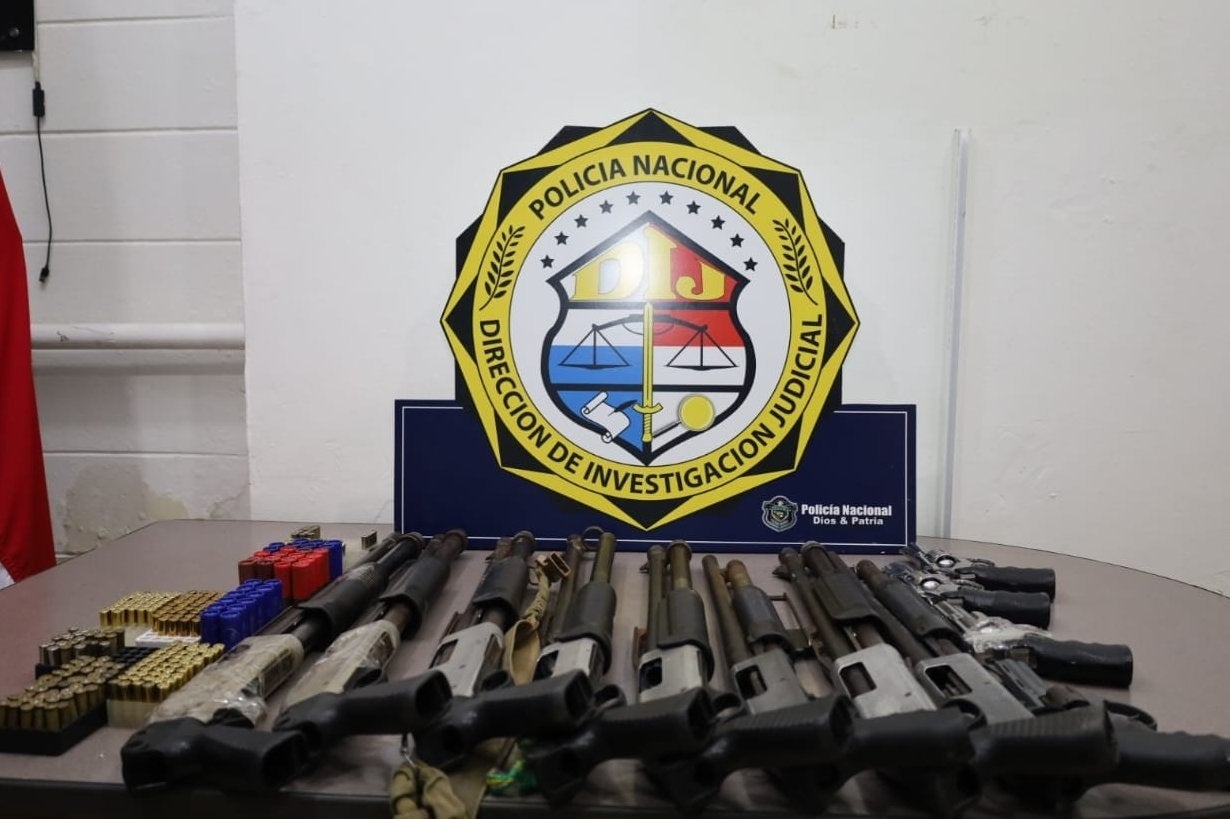 Armes confiscades a Panamà en el marc de l'Operació Orca XI
Remesa per la INTERPOL a X
