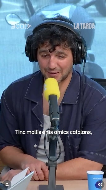L'actor i cantant s'atreveix amb el català - Instagram