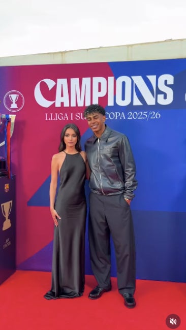 Lamine Yamal i Inés García fan oficial la seva relació - Instagram