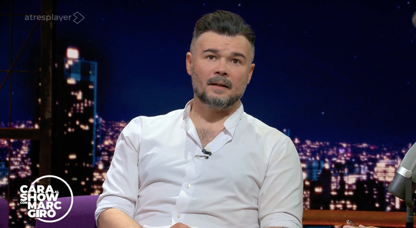 Les confessions més picants de Gabriel Rufián en el programa de Marc Giró - La Sexta