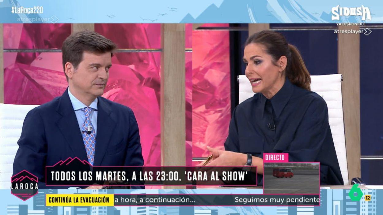 Marc Giró i la forta clatellada a Nuria Roca - La Sexta