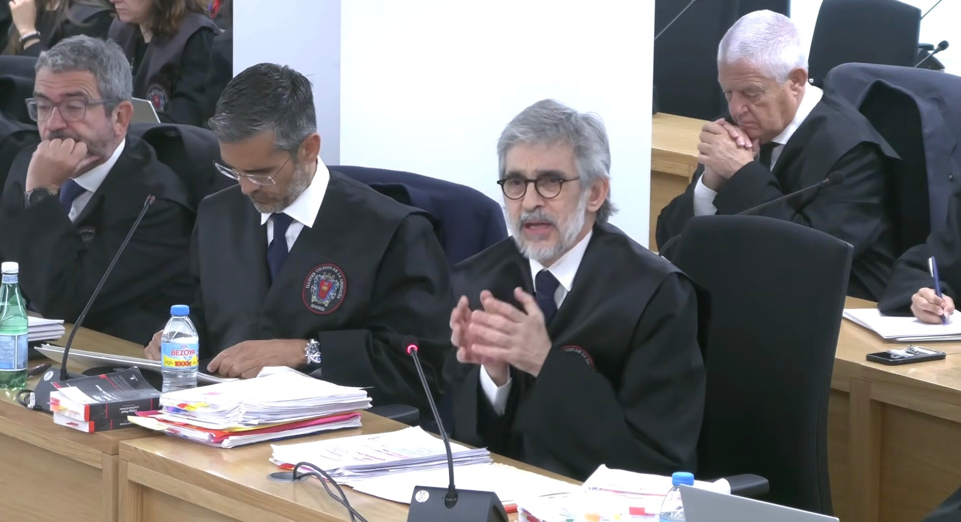 Cristobal Martell, en presentar el seu informe de defensa d'absolució de Jordi Pujol Ferrusola