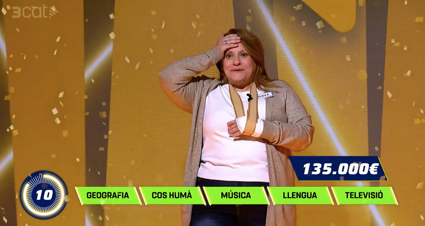 Mercè guanya el pot de l'Atrapa'm si pots - TV3