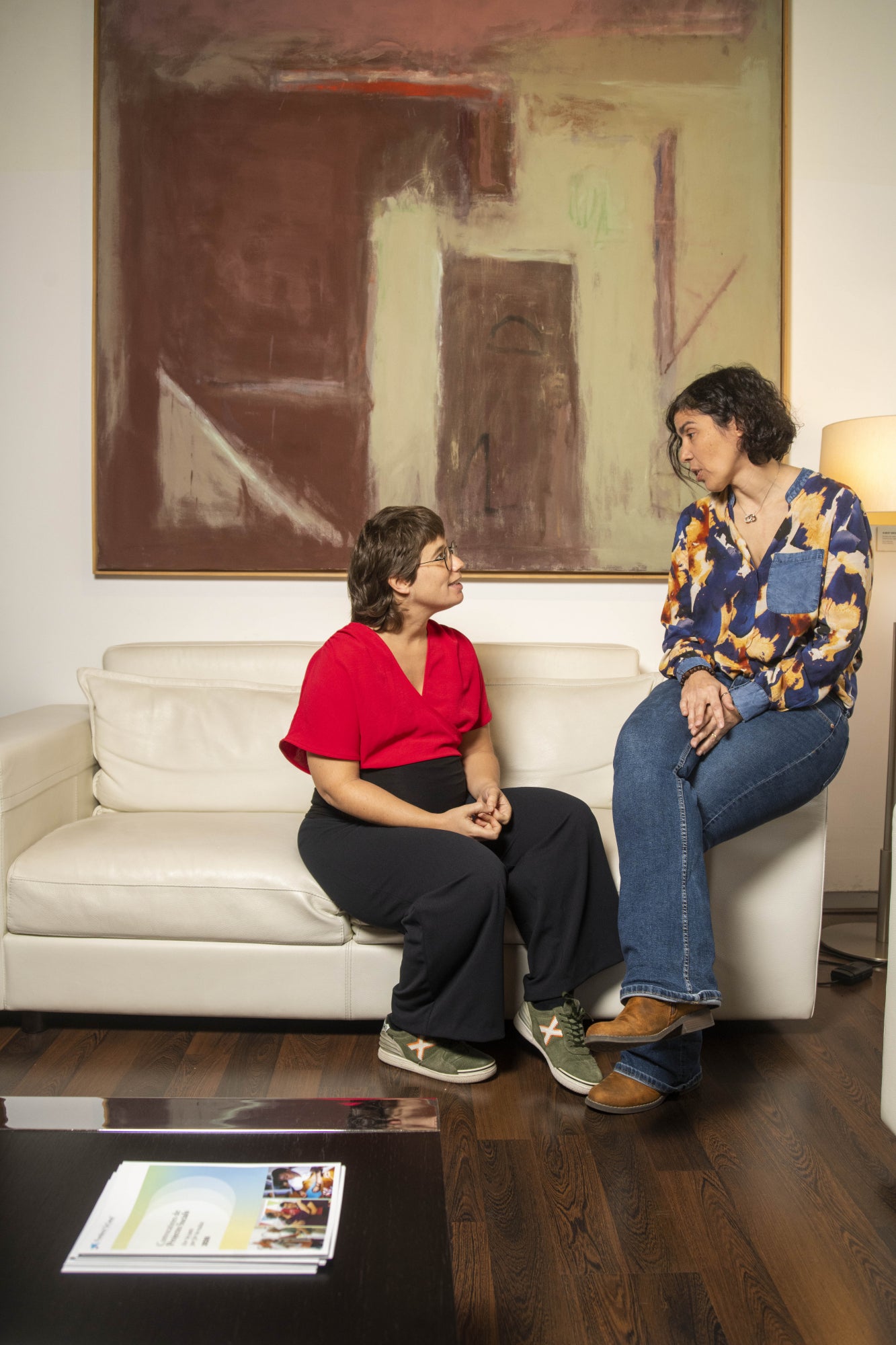 Nadia Ahufinger i Mari Aguilera, coautoras de l'estudi. Foto: © Fundació 